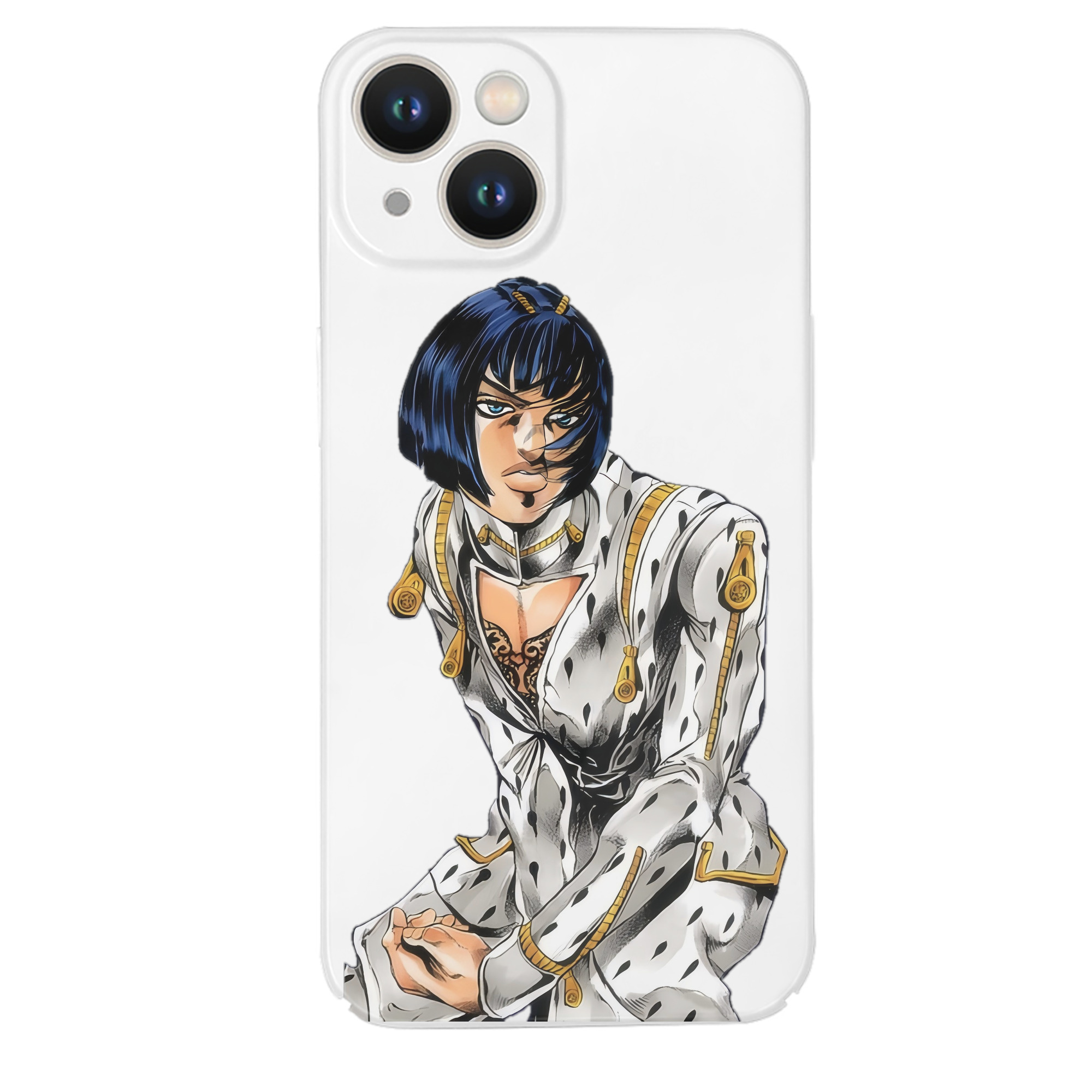 （画像用） ジョジョの奇妙な冒険 ブローノ?ブチャラティ JoJo's Bizarre Adventure Bruno Bucciarati 【iPhone 14シリーズ対応】ハードケース
